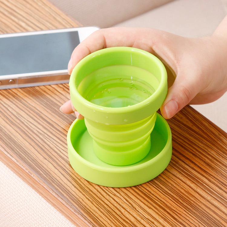 150ml Silicone Collapsible Water Bottle: Portable, Shock-Resistant, and Retractable for Outdoor Travel