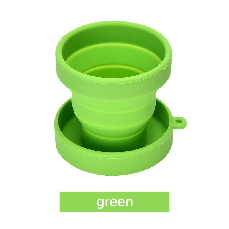 150ml Silicone Collapsible Water Bottle: Portable, Shock-Resistant, and Retractable for Outdoor Travel