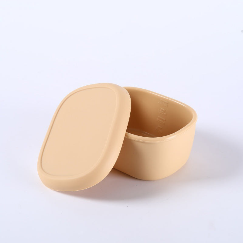 Airtight Lunch Boxes for Office Workers | Food-Grade, Lightweight Fruit Containers | Microwave-Safe Silicone Bowls
