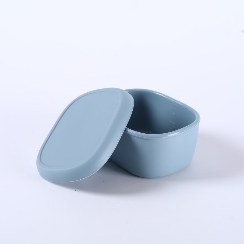 Airtight Lunch Boxes for Office Workers | Food-Grade, Lightweight Fruit Containers | Microwave-Safe Silicone Bowls