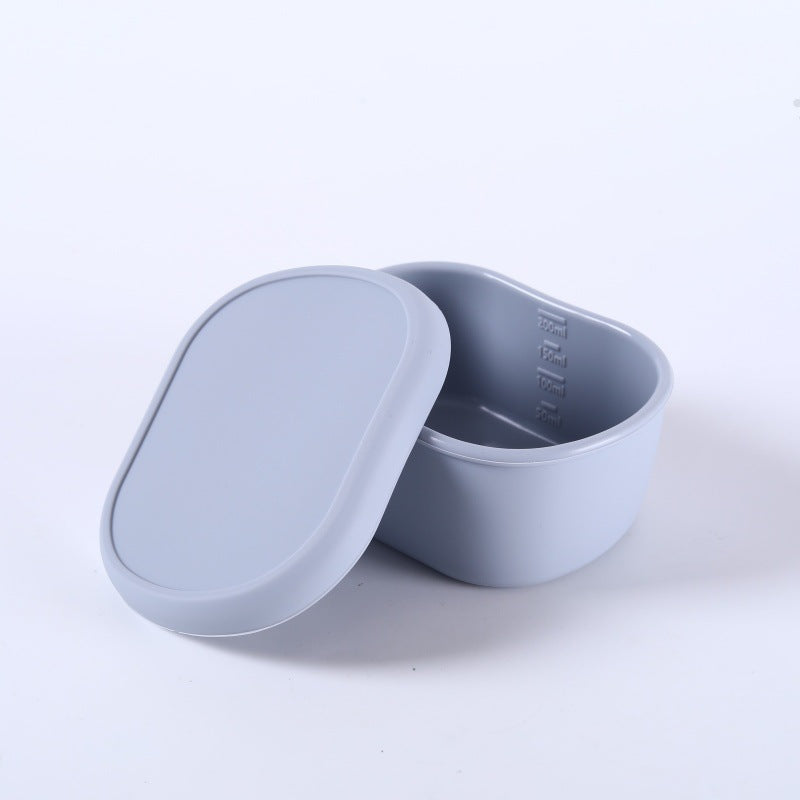 Airtight Lunch Boxes for Office Workers | Food-Grade, Lightweight Fruit Containers | Microwave-Safe Silicone Bowls