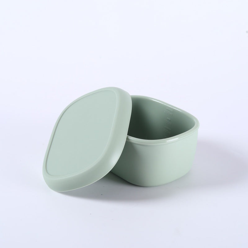 Airtight Lunch Boxes for Office Workers | Food-Grade, Lightweight Fruit Containers | Microwave-Safe Silicone Bowls